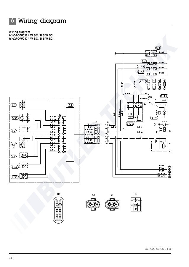 Eberspacher D5wz Wiring Diagram