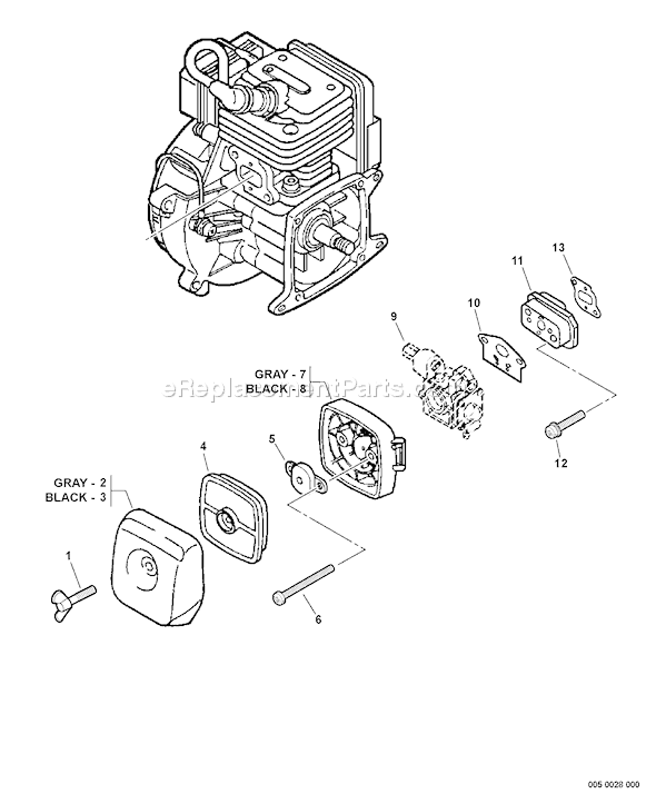 echo power pruner parts diagram