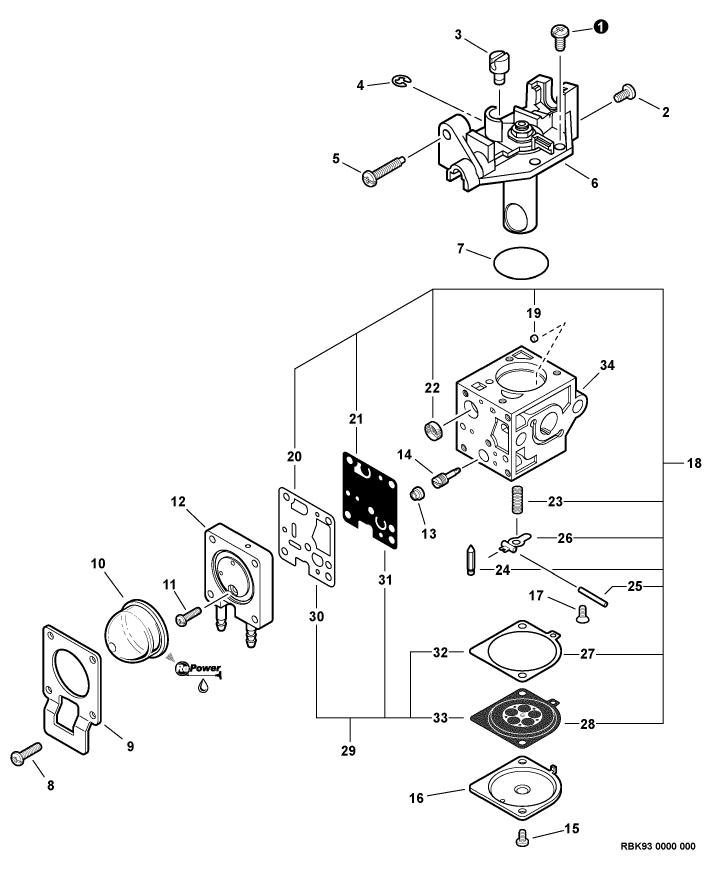 echo srm 225 parts diagram