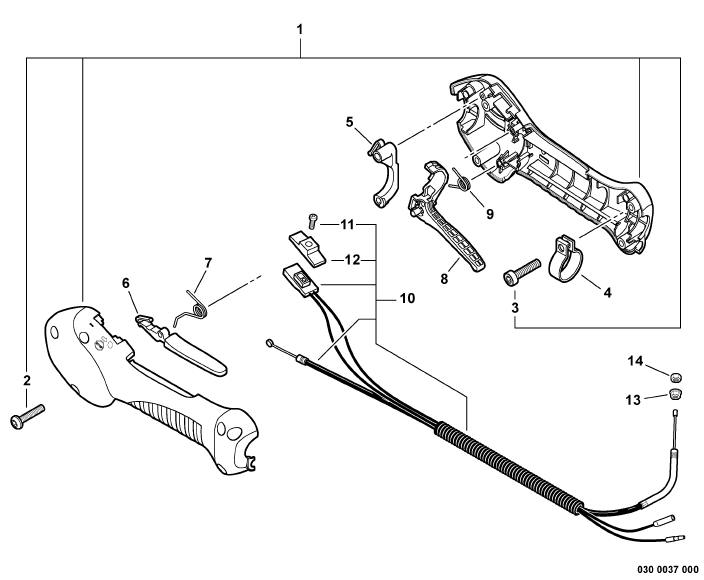 echo srm 225 parts diagram