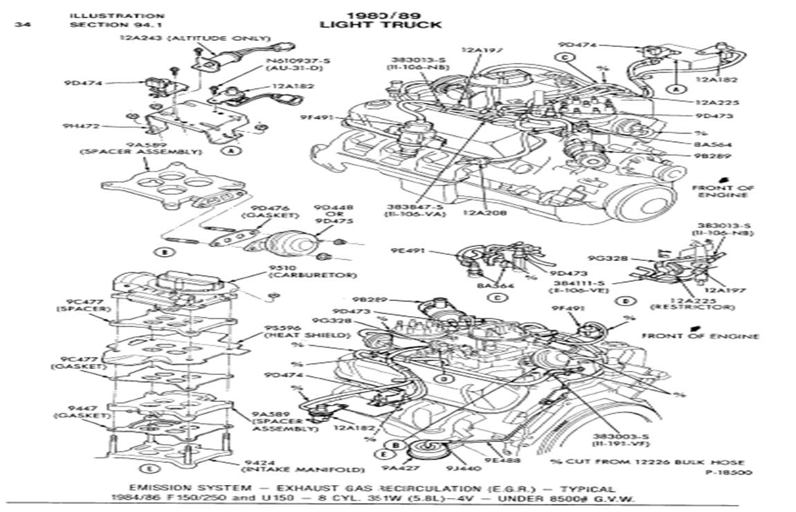 edelbrock 1406 parts diagram