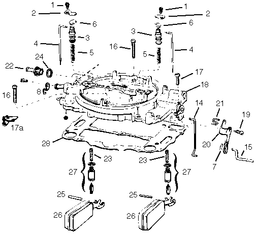 edelbrock 1406 parts diagram