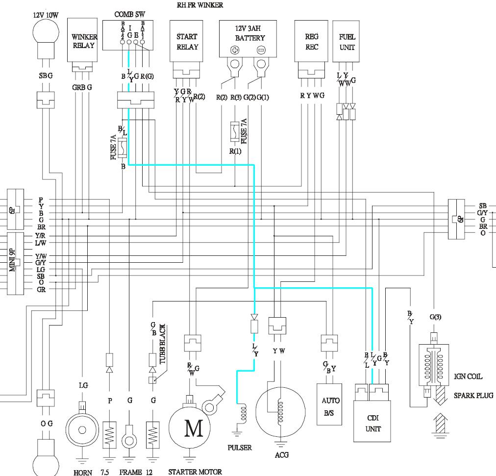 electra scoot n go wiring diagram