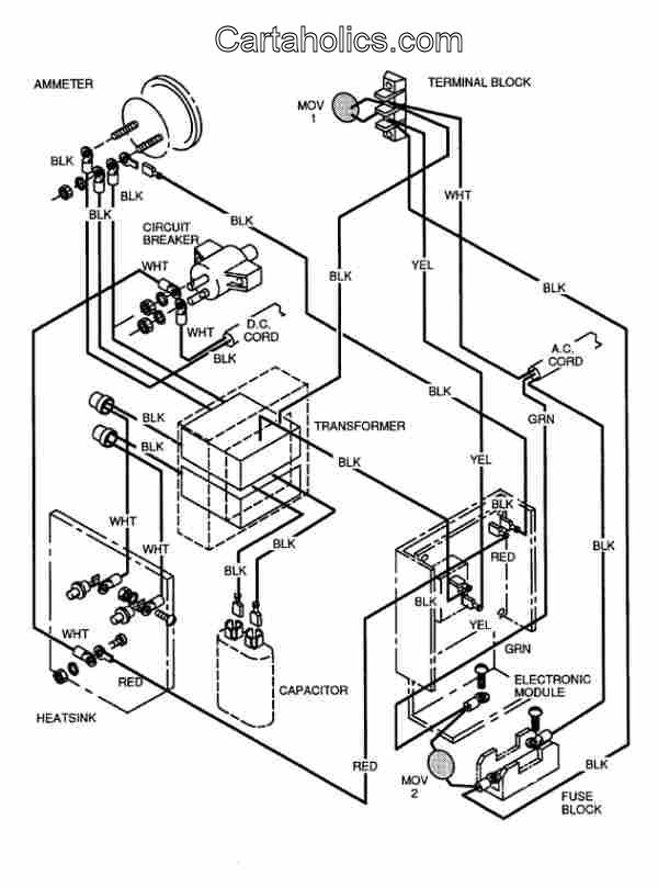 Battery Wiring Diagram For Ezgo Golf Cart