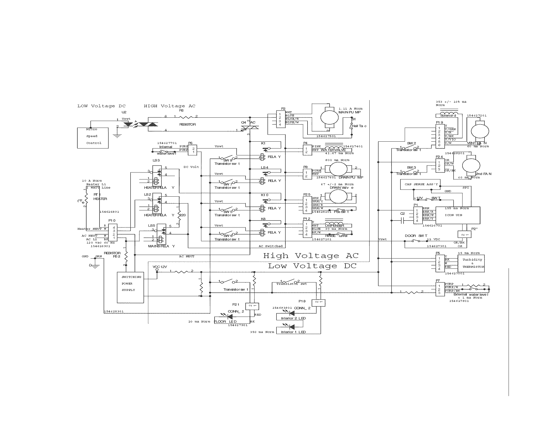 electrolux frs26h7cb3 wiring diagram