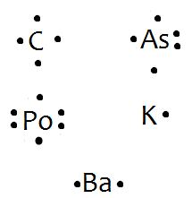 electron dot diagram arsenic
