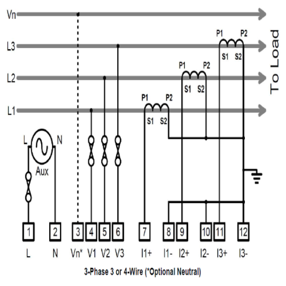 elster a1140 wiring diagram