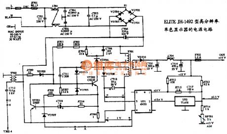 emc 2390 power supply wiring diagram