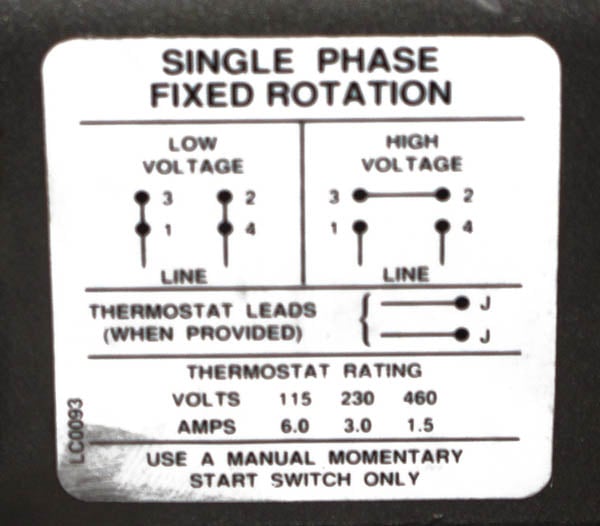 emerson 1hp electric motor wiring diagram