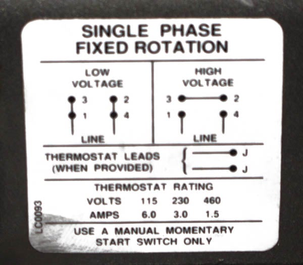 Emerson 1hp Electric Motor Wiring Diagram Wiring Diagram Pictures