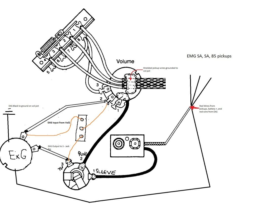 emg wiring diagram blade selector