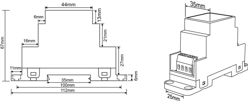 emylo dc 12v 1channel wiring diagram