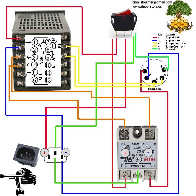 enail wiring diagram