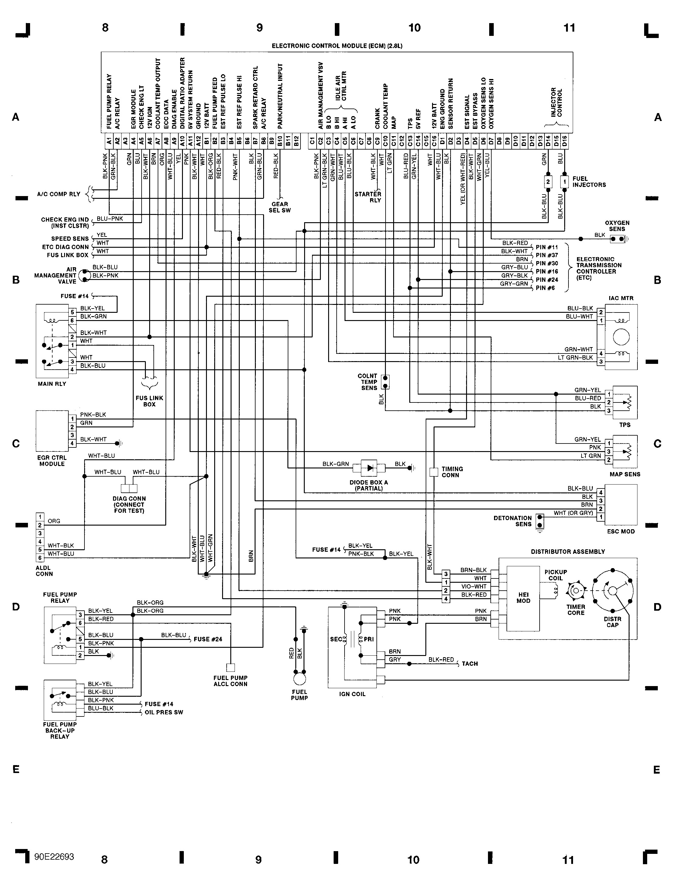 Engine Wiring Diagram For 1989 Isuzu Trooper 2.6