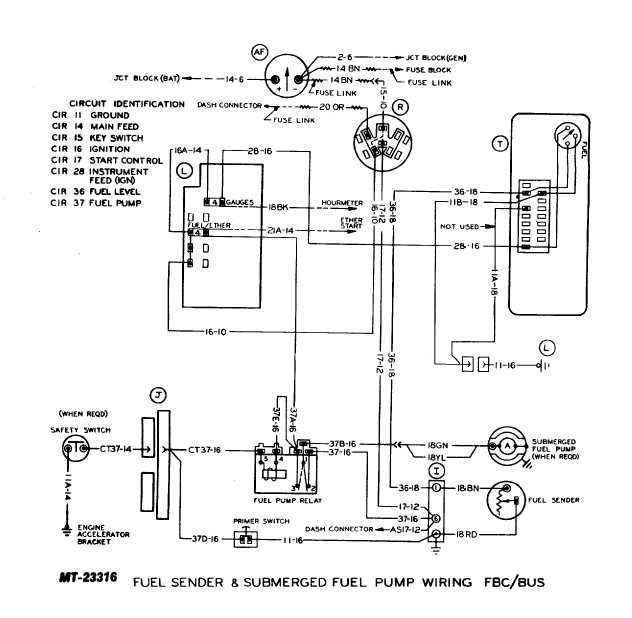 engine wiring diagram for a 3412 fire pump engine