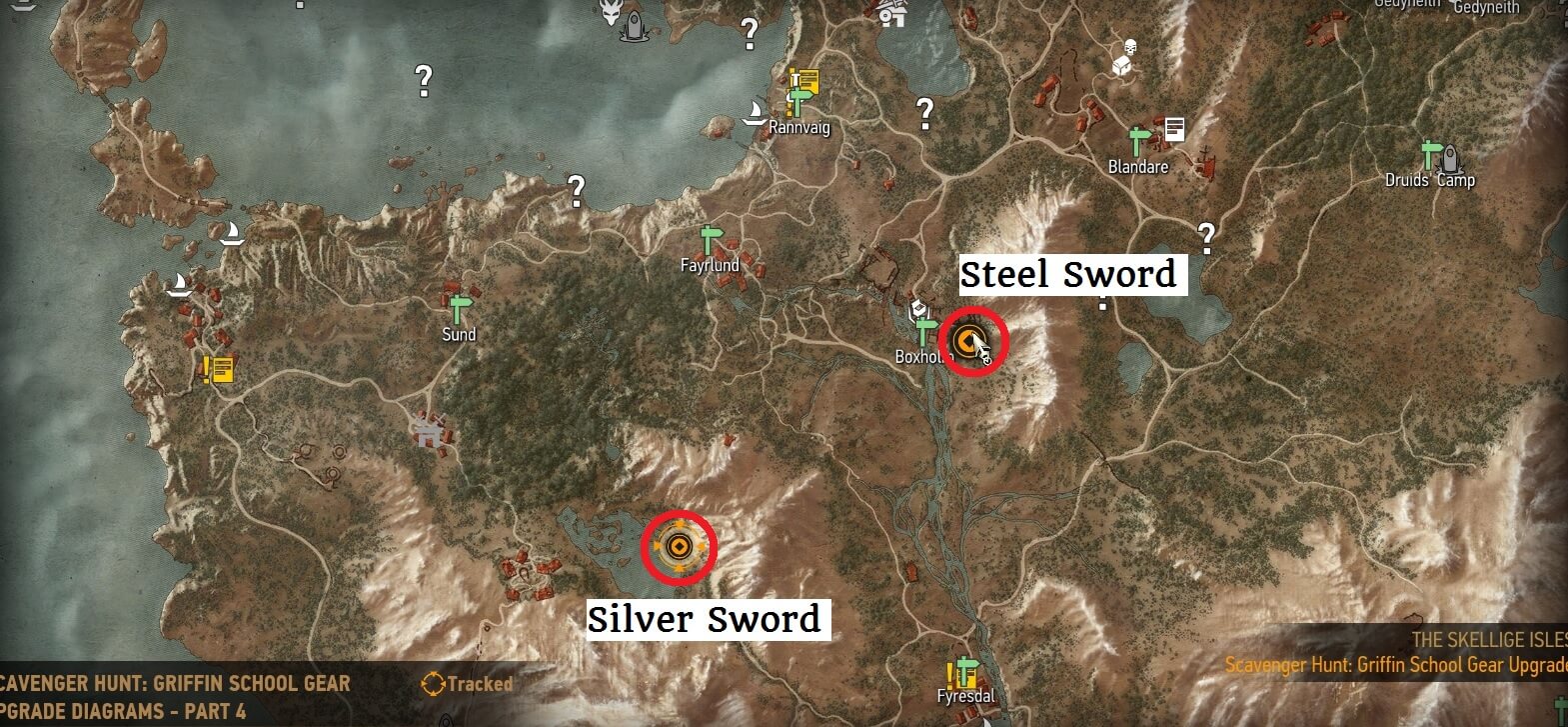 enhanced griffin silver sword diagram location