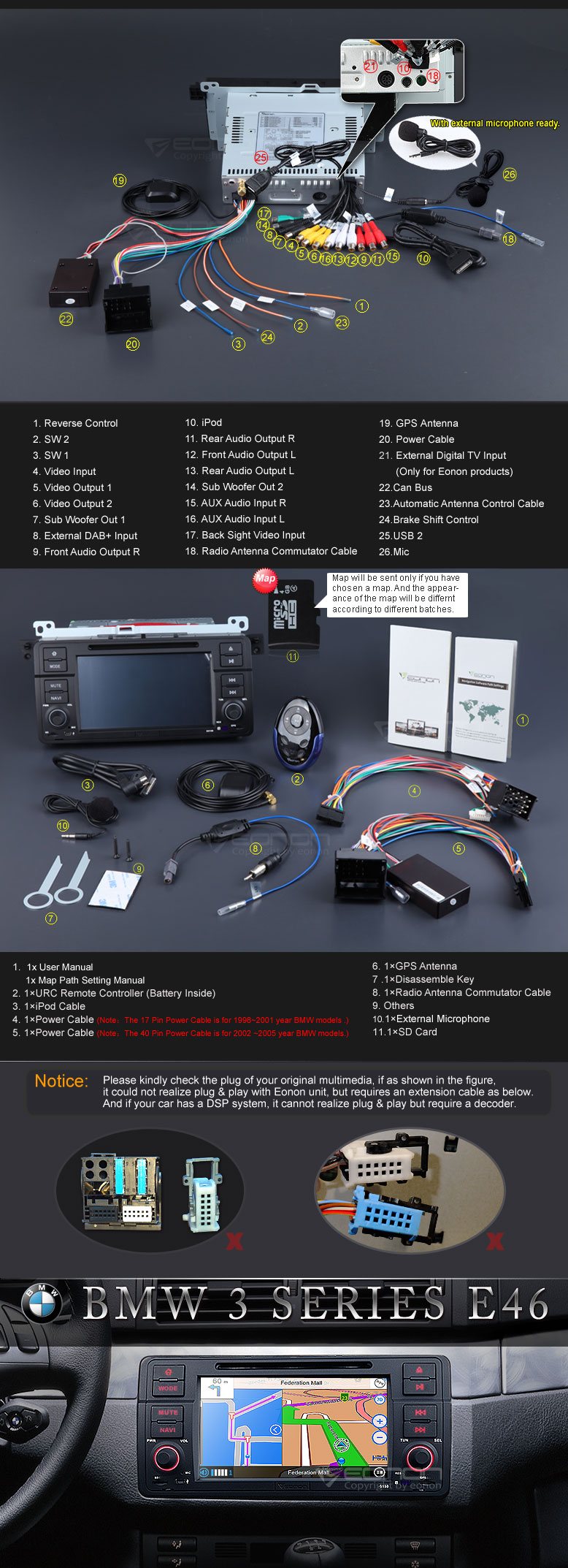 eonon wiring diagram