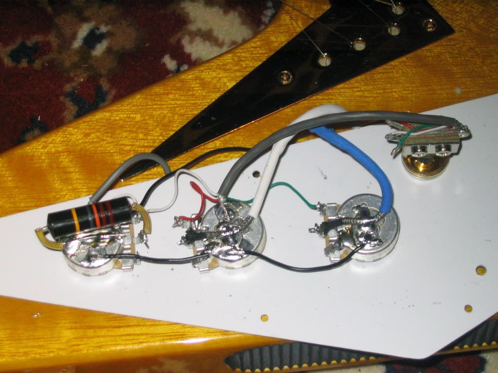 epiphone flying v guitar wiring diagram
