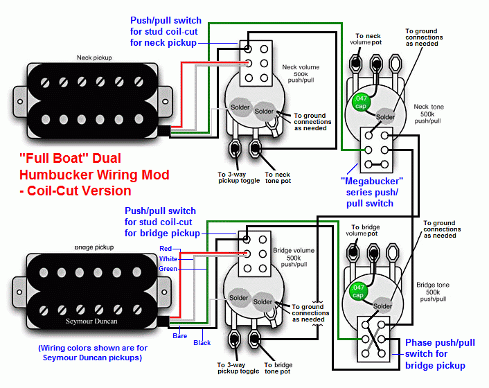 epiphone probucker wiring diagram