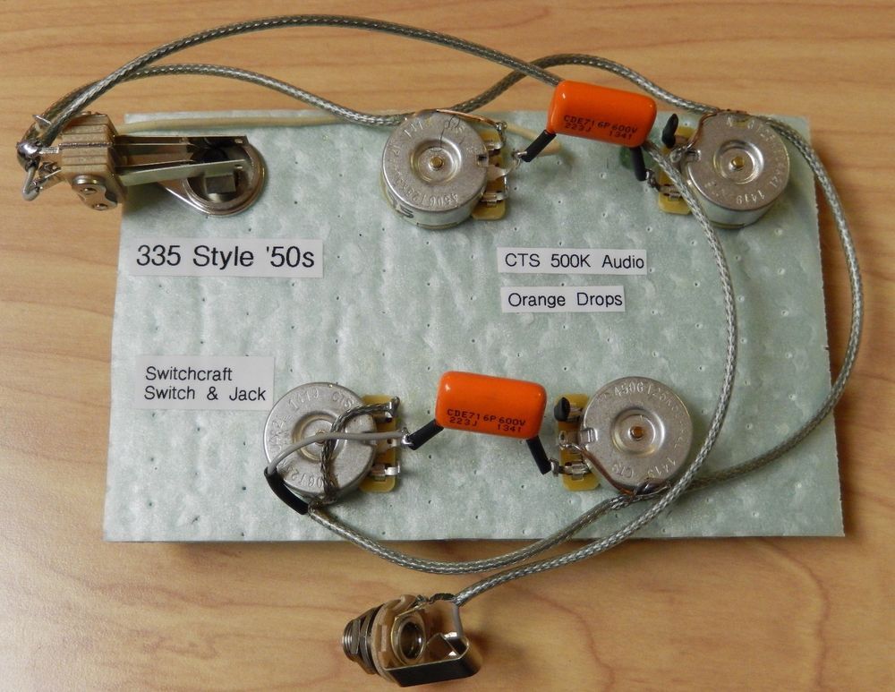 epiphone wildkat wiring harness