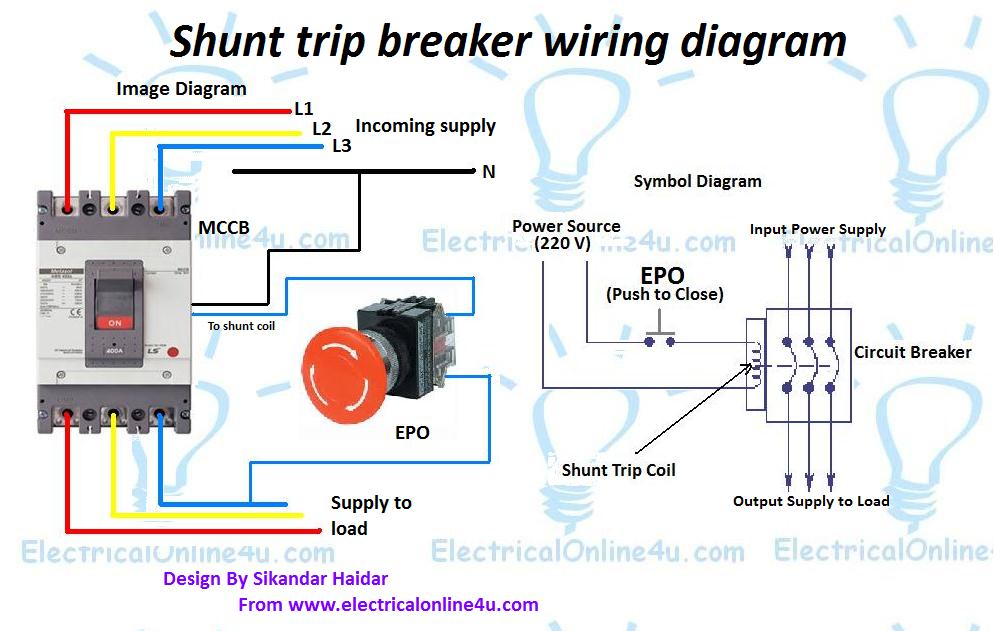 epo switch wiring diagram
