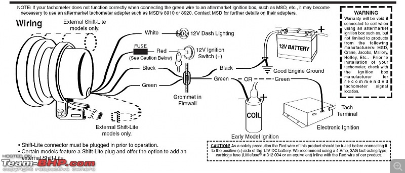 equus tachometer wiring diagram