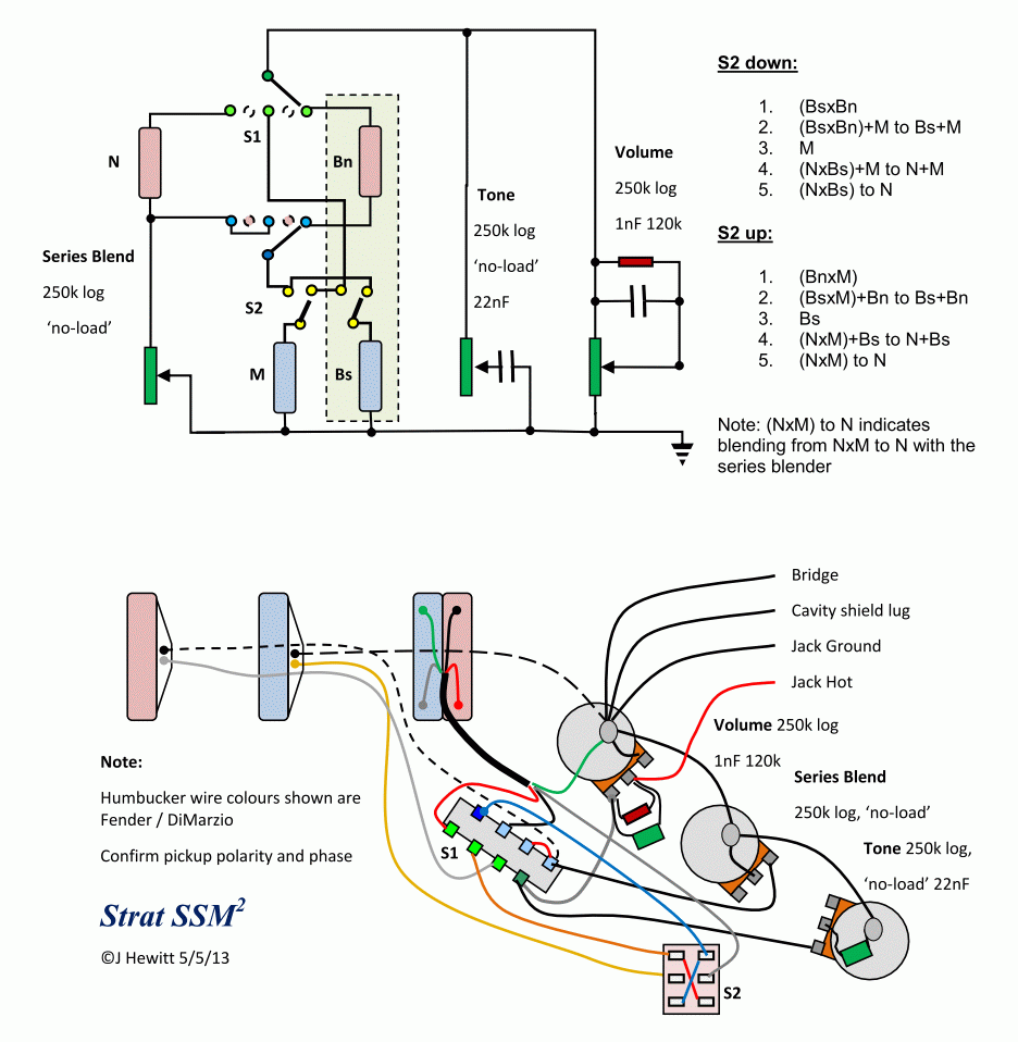 Eric Johnson Strat Wiring