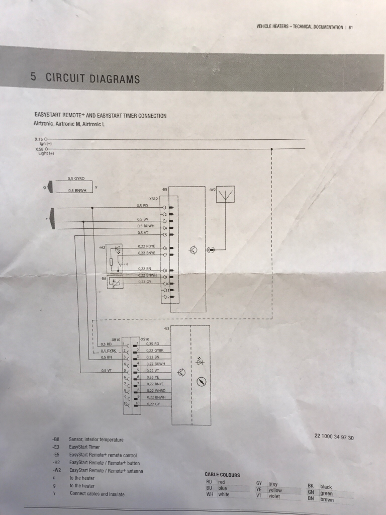 espar d2 wiring diagram