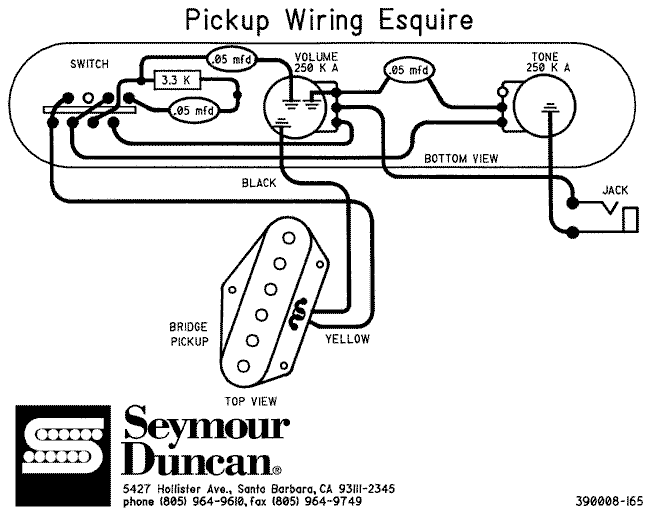 esquire wiring diagram