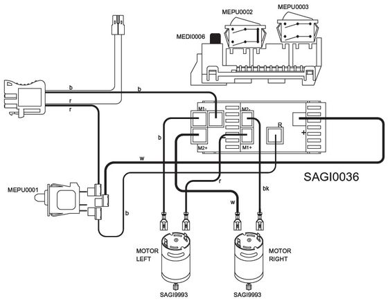 everfine power 2 three wheel wiring diagram