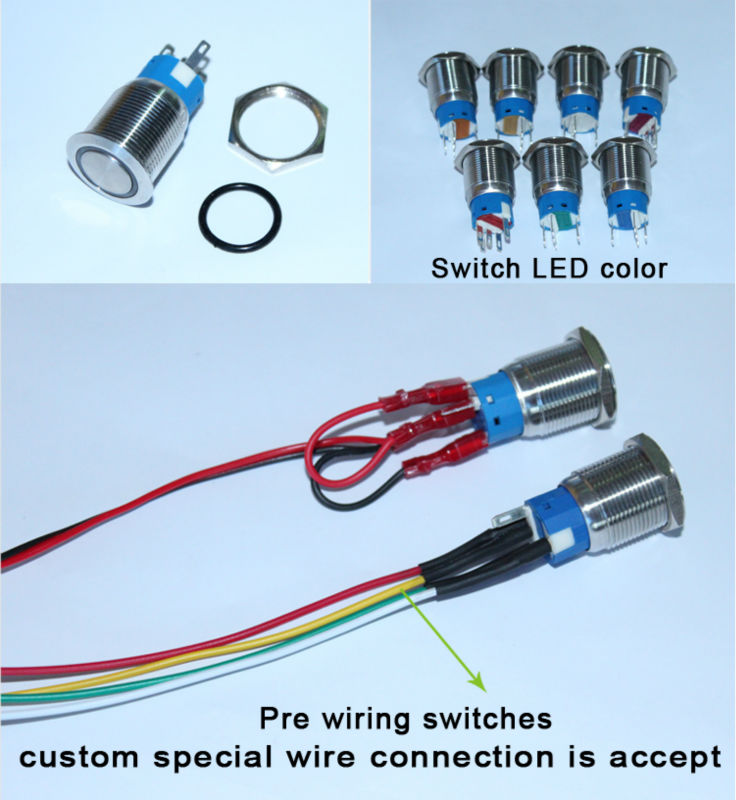 evergreen 25mm 6 pin switch wiring diagram