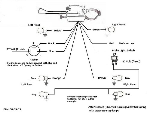 everlasting turn signal wiring diagram