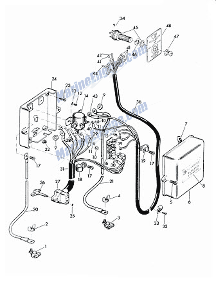evinrude lark viii wiring diagram