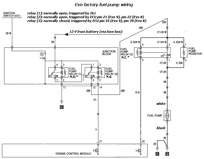 evolution dehu wiring diagram