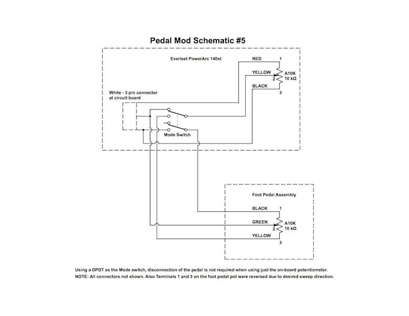 expression pedal wiring diagram