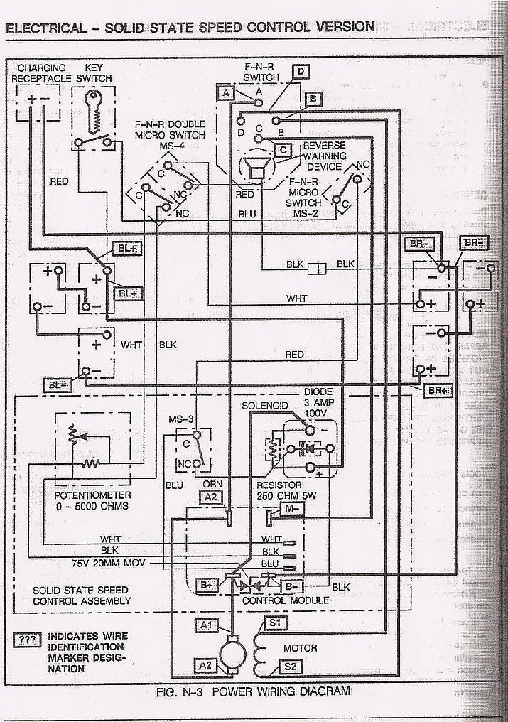 Ezgo 1982 93 Marathon Wiring Diagram