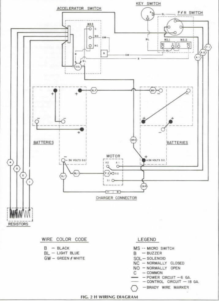 ezgo 1982 93 marathon wiring diagram