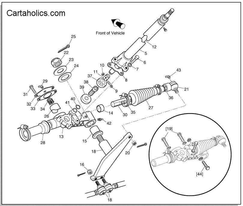 ezgo rear axle exploded diagram