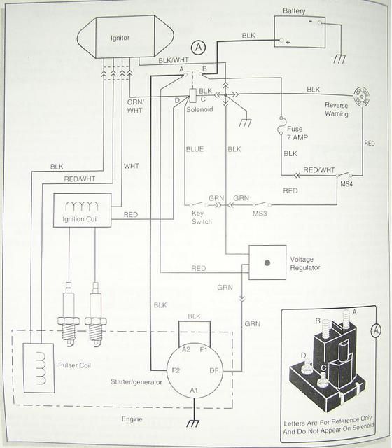 ezgo txt pulser wiring diagram