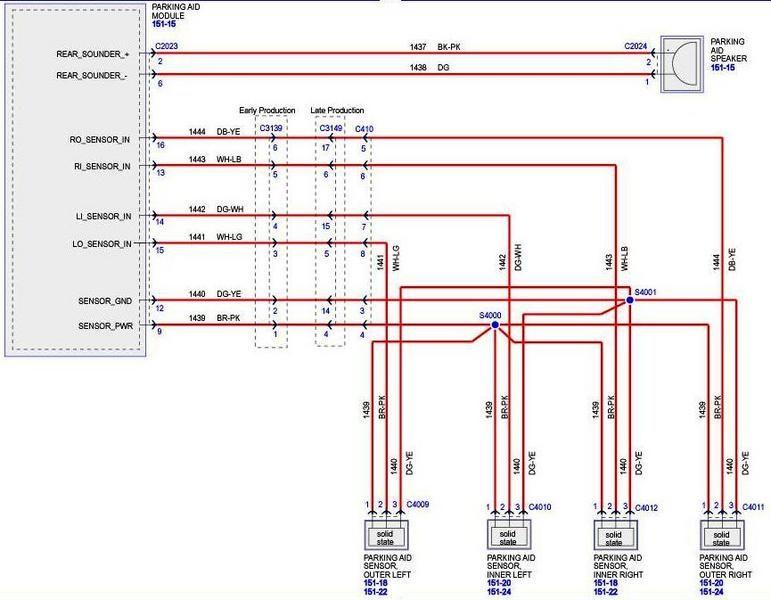 f super duty parkaid wiring diagram