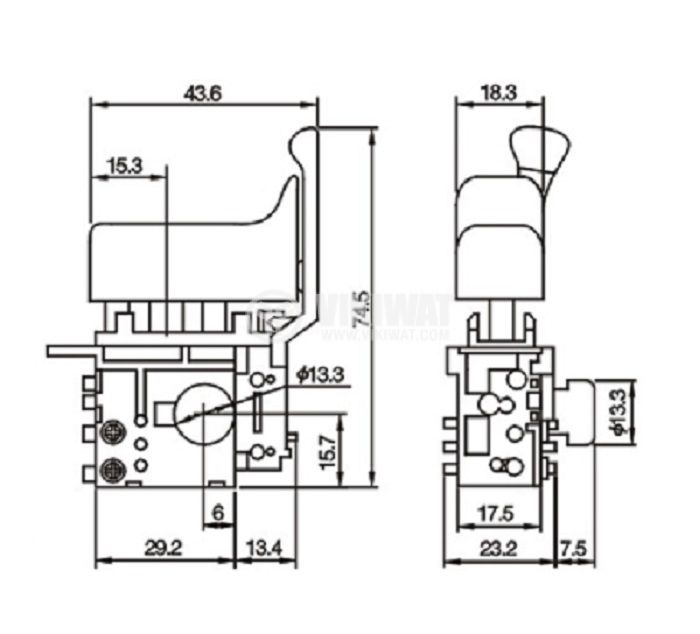 Fa2 6 1bek схема подключения с реверсом