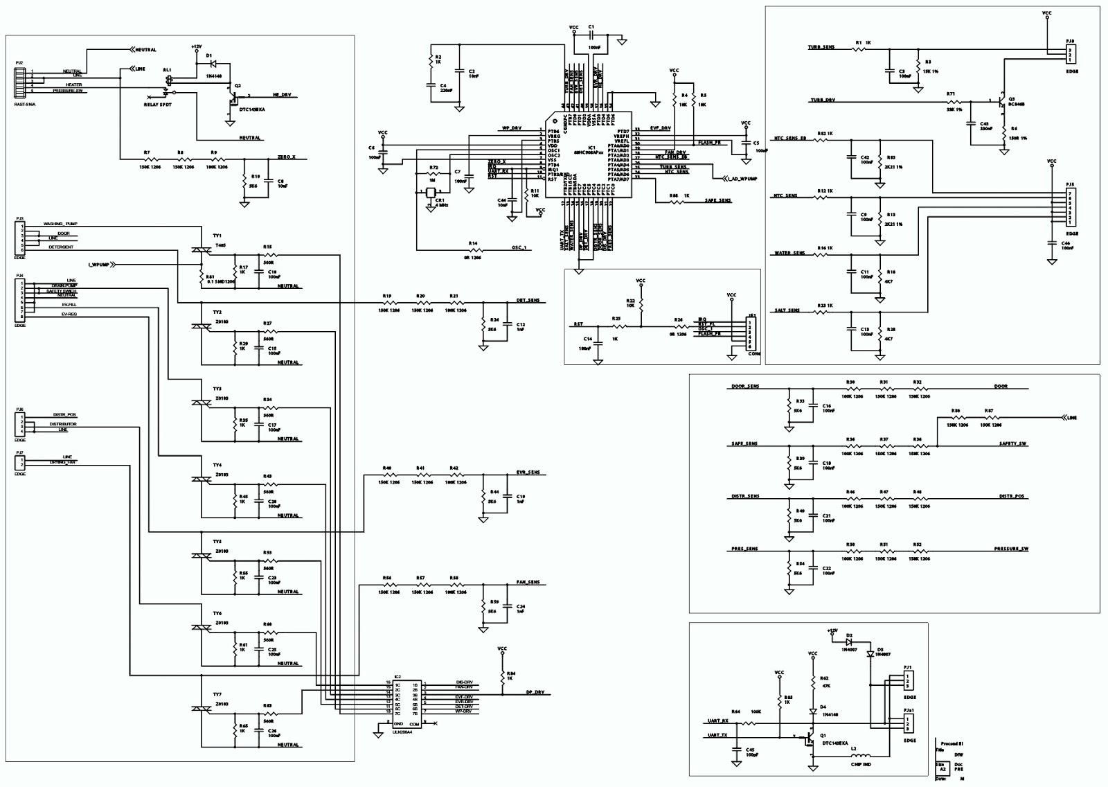 fagor wc-118tz wiring diagram