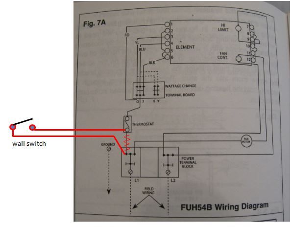 fahrenheat wiring diagram