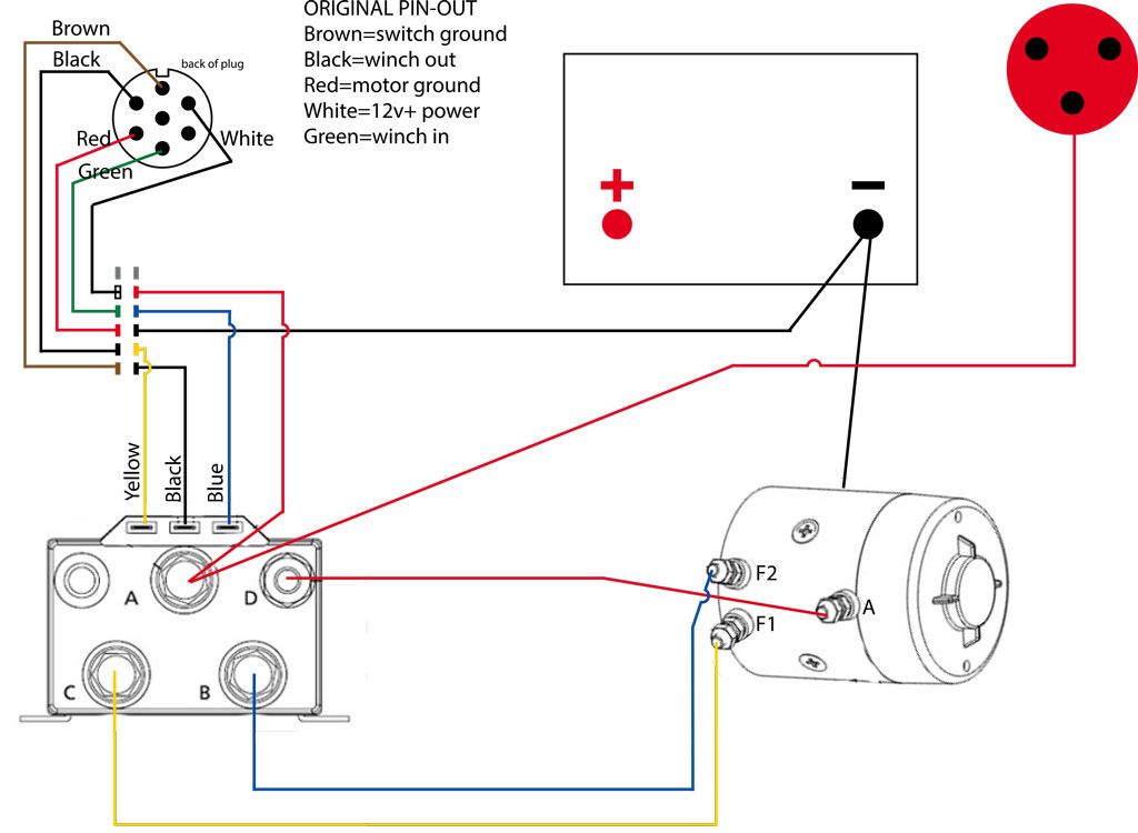 falcon 3500 atv winch wiring diagram