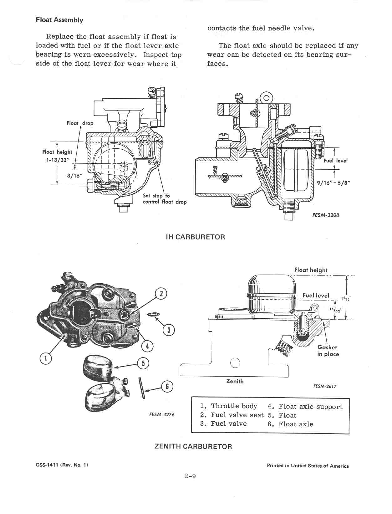 farmall h carburetor diagram