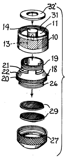 faucet aerator assembly diagram