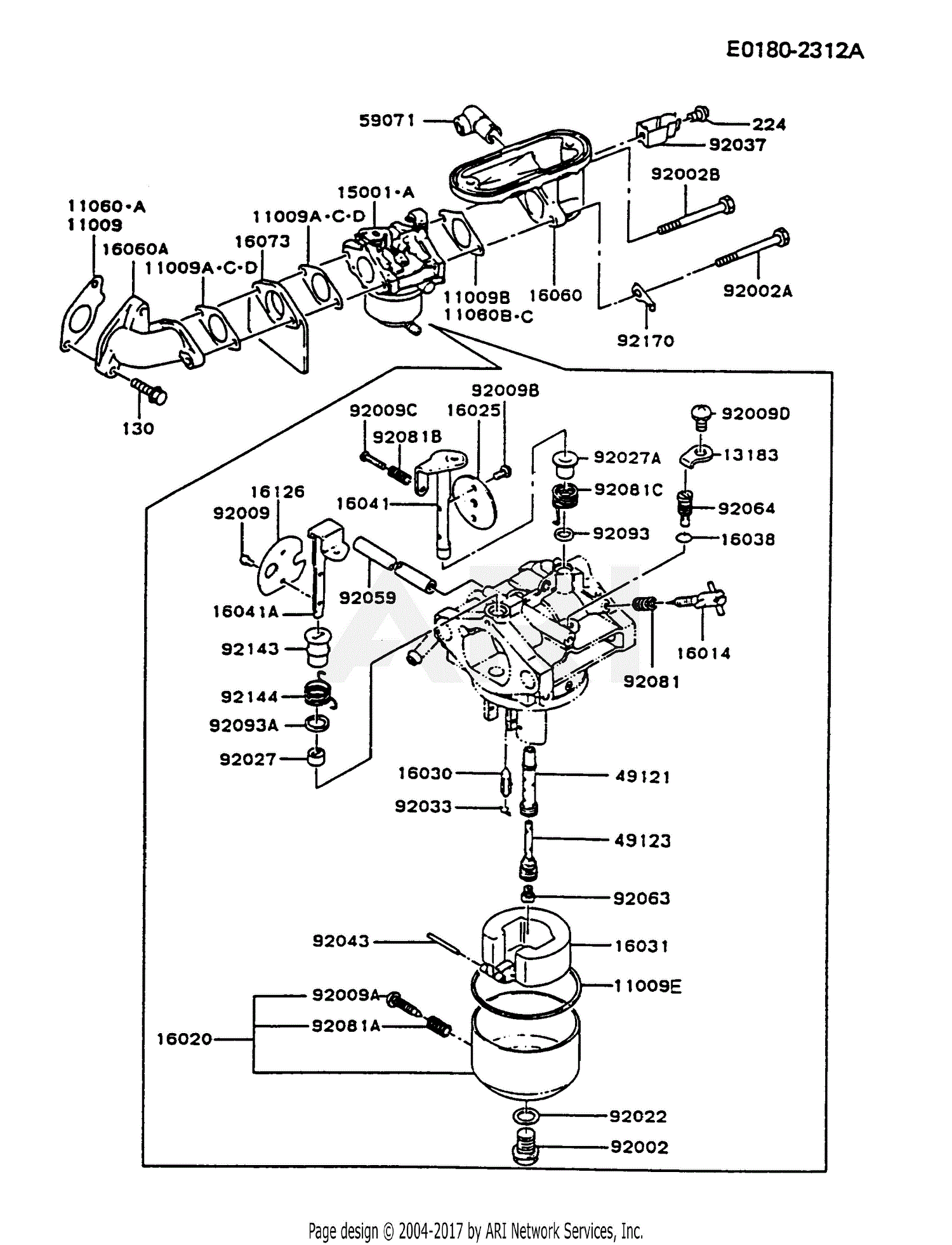 fb460v parts diagram