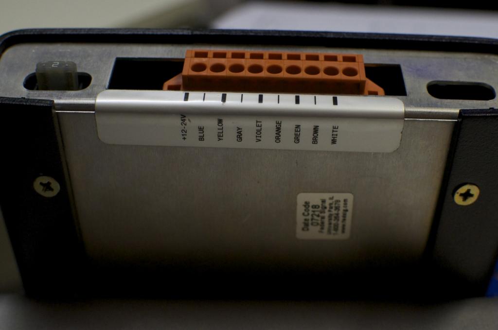 federal signal vista lightbar wiring diagram