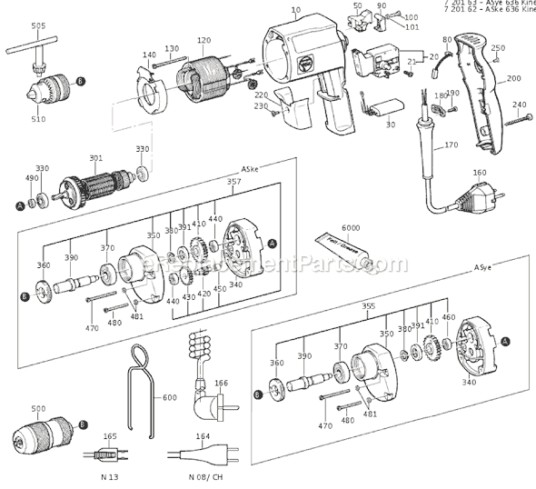 fein vacuum parts diagram