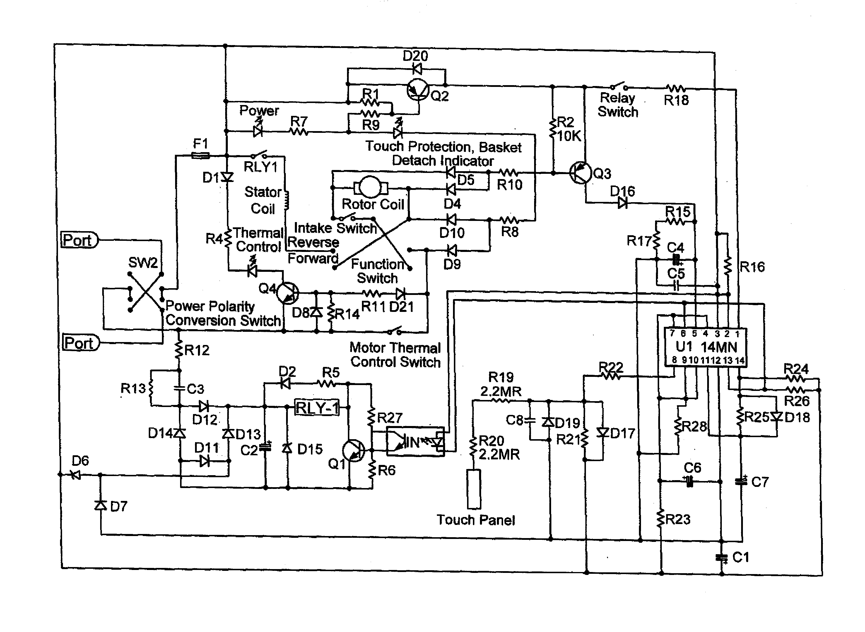fellowes w10c shredder wiring diagram